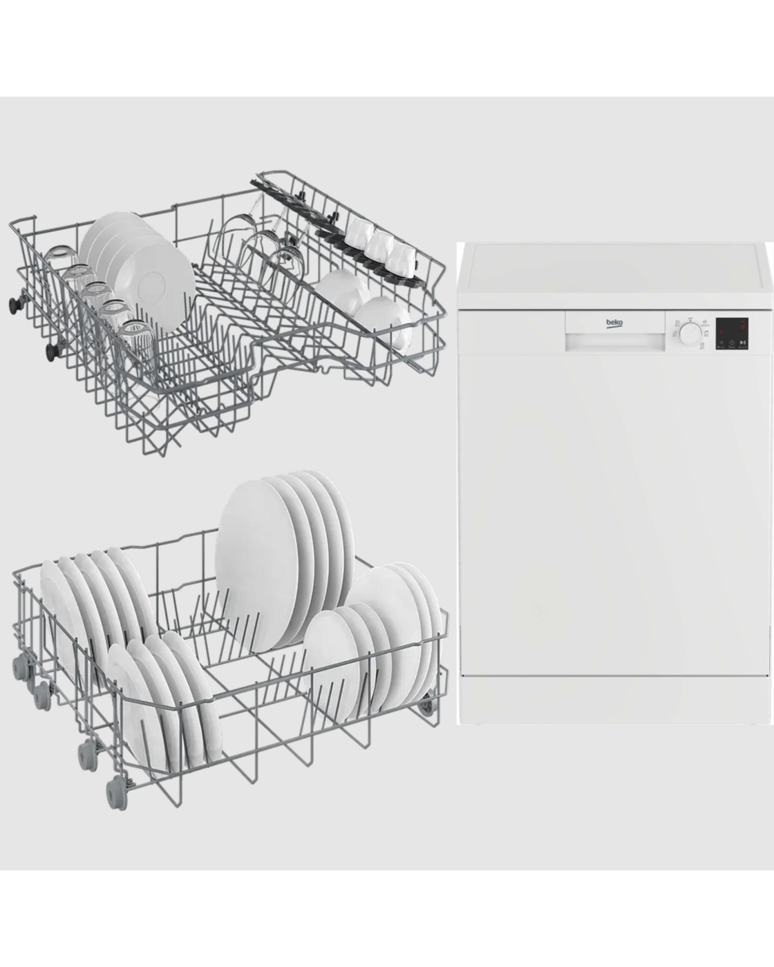 LAVAVAJILLAS BEKO DVN05320W 5PROGRAMAS